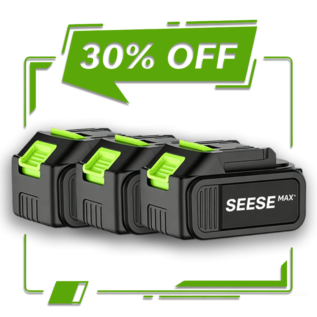 Seese Max 21V Batteries 3.0Ah — Pro Pack (x3)