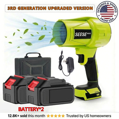 SEESE MAX™ Cordless Leaf BlowerPower Through Dirt, Dust & Leaves Instantly